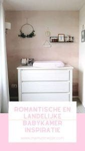 Verbazingwekkend Pinterest romantische en landelijke babykamer inspiratie - Mama's BD-17